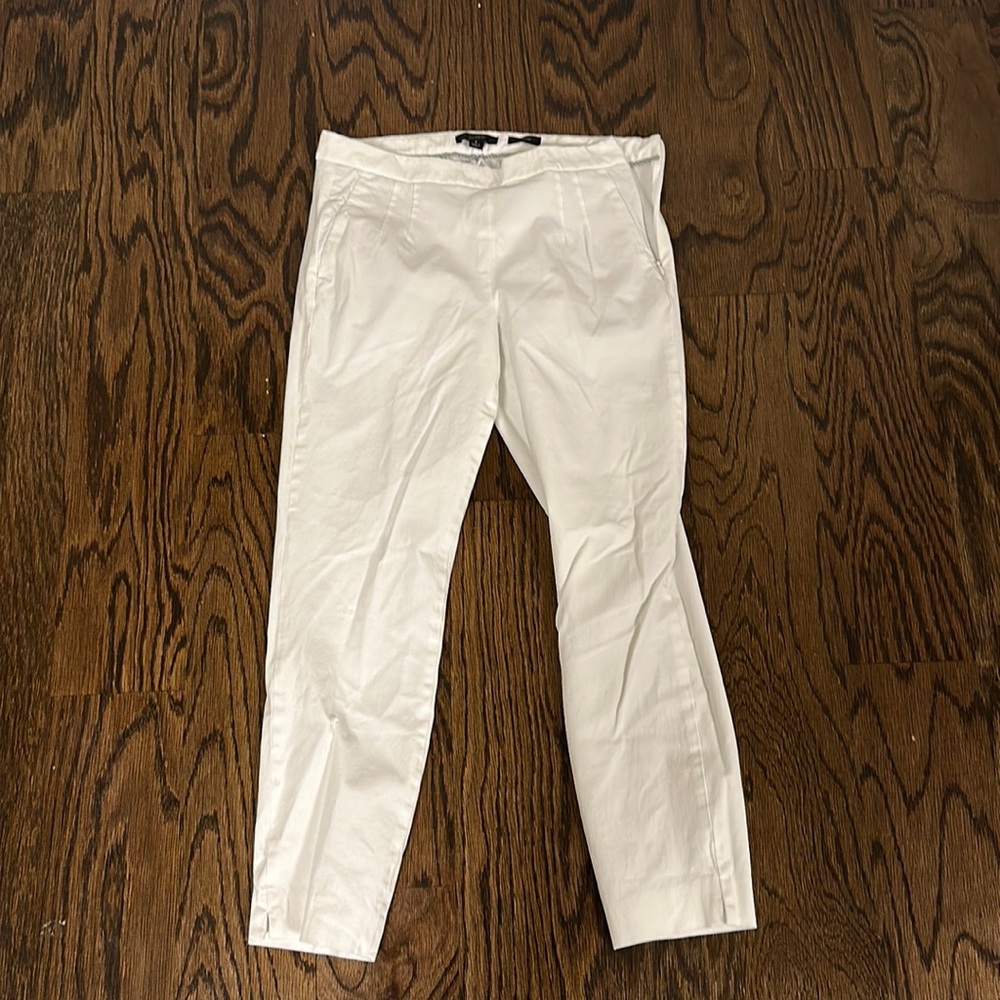 JCrew white dress pants